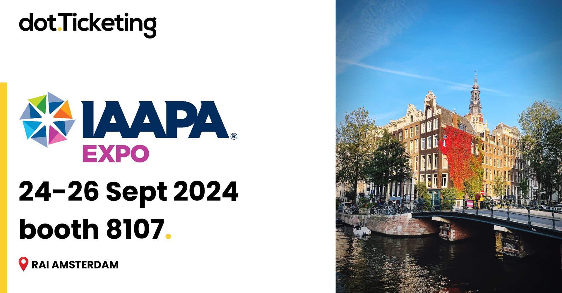 dot.Ticketing at IAAPA Expo 2024